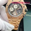 AP AP Automatic Wrist Watch Royal Oak Offshore Series Calendar Timing Timing Red Devil Vampire Automatic Mechanical Steel Gold Fashion Men Watch 26470or.oo.1000or.02