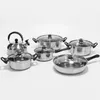 Pans Home Kitchen Cookware Sets Practical Noodles Pot Frying Pan Sturdy Pots And For Restaurant Camping Sauce