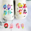 Anime Charmswholesale Childhood Memories Fairy Mermaid Princess Funny Gift Cartoon Charms Shoe Accessories PVC Decoratie Buckle Soft Rubber Clog Charms