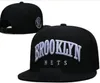 Brooklyn''Nets'''Ball Caps 2023-24 Final da moda unissex CHAMPIONS CHAMPOL BASEBOL SNAPBACK HOMEN MULHERM SUN HAT Bordado Primavera Capinho do verão A0