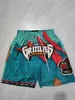 Lakers 76ers Supersonische Grizzlies Bucks basketbalbroek gewoon Pocket Big Pants Blue Ball Pants