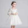 Girl Dresses Girls 'Jurk 2024 Koreaanse versie Puffy Rok Children's Baby Princess Piano Performance