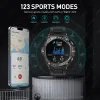 Control 2023 New Outdoor Sports Smart Watch Men Bluetooth Call Heart Rate Monitor 800mAh 123 Sport Mode Fitness Tracker Watch Smartwatch