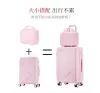 Bagage A820 Bagage Kvinnor Travel Case Trolley Password Leather Case