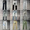 Motorcycle Ksubi Jeans Purple Brand Jeans Denim Trousers Mens Designer Jeans Men Black Pants Highend Quality Design Retro Streetwear Sweatpants Designers Jogger U