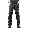 Pantalon masculin cargo lâche armée pantalon multi-poche tactique pantalon homme grande taille masculine masculine mens salopes