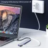 Hubs USB C Hub Sturdy Multifunctional Multiport 7 in 1 USB C Hub Adapter for Notebook