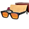 Daniel Craig Mol Luxury Designer Solglasögon Män Kvinnor Famous Brand Retro UV400 Protect Square OEM ODM Ny mode Trendy Vintage Wholesale Sun Glasses G2V6