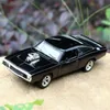 1 32 Simulering Challenger Fast Furious 7 Alloy Car Model Diecasts Toy Vehicles Decoration Toys for Children Boy 240408