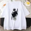 Herren T-Shirts Mode Jujutsu Kaisen Satoru Gojo Anime gedruckt T-Shirt Sommer Übergroße T-Shirt Women Crew Neck Kurzer Slve Harajuku Y2K TS Y240420