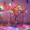 سلاسل LED Fairy Light String أضواء بطارية مقاومة للماء ديكور المنزل غرفة نوم في الهواء الطلق حفل زفاف حفل زفاف عيد الميلاد زخرفة