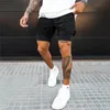 2 In 1 lopende shorts Men Gym Sport Man Doubledeck Quick Dry Fitness Pants Jogging Sports Sweatpants 240412