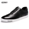 Chaussures décontractées gn66865 mode en cuir authentique avec des augmentations cachées faire un homme / garçon plus grand couleur 6 cm noir blanc