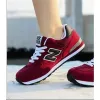 2024 Män kvinnor 574 Casual Sports Shoes Running Shoes Breattable Mesh Low Cut Lace-Up Leisure Sneakers Outdoor Unisex Zapatos Trainers Storlek 36-46 A99