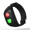 Wristbands Waterproof SOS Voice Call Smart Bracelet Sleep Monitoring Positioning Locator