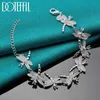 Chain Full 8 Dragonfly Chain AAA Zircon Bracelet For Women Charm Wedding Engagement Fashion Party Jewelry Y240420