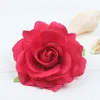 Rose Artificial Flower Brooch Bridal Wedding Party Hairpin Women Hair Clips Headwear Party Festival Hair Accessories