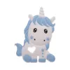 10st Horse Silicone Unicorn Baby Teether A Free Spädbarn Ting Pacifier Clip Chain Animal Pendant Runent Born Shower Gift 240415