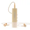 Słuchawki Zamonpione na szyję podwójne słuchawki Bluetooth, kabel wtyczki typu kołnierza 3,5 mm, wibracja przychodzące