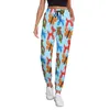 Damesbroek Ballon Dier Jogger kleurrijke honden print vintage grote sivere joggingbroek lente dames aangepaste hippie broek