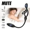 Vibratori di cockring wireless per uomini tappo anale anello anello di anello esercitatore Donne clitoride clitoride vaginale di dilatatore di dilatatore di sex shop 240409