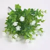 Decoratieve bloemen Plastic bloemboeket thuiskantoor kunstmatige bloemen decor bruiloft feest tuin nep geel