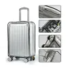 Accessories Luggage Cover 2023 Transparent PVC Luggage Covers Waterproof Trolley Suitcase Dust Cover Dustproof Travel Organizer Accessories