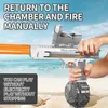 Elektryczne pistolet wodny dla dzieci Zabawka w wodę w sprayu Water Strzelanie Blaster Summer Outdoor Beach Games Dzieci GFIT 240416