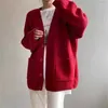 Damen Strick Strick Strickwinkel Langarm japanische jk JK Coat College -Stil süßer Herbst- und Winterpullover Kleidung