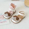 First Walkers femminile Sandals Princess Sandals Summer Simpasso con la con (scarpe da bambino non slittata per bambini baby baotou coreano baotou