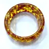 Bangle Certified %100 Natural Mexico Sky Yellowred Amber Armband 59-60mm