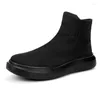 Boots Casual-tissé chaussures de course légères printemps et automne pour femmes pour femmes plus coton chaussures 36-46