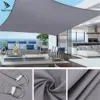 Waterproof Sun Shelter Sunshade Protection Shade Sail Awning Camping Shade Cloth Large For Outdoor Canopy Garden Patio 40%OFF 240418