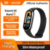 Opaski na rękę Xiaomi Mi Band 8 Inteligentna bransoletka AMOLED STROW KRWNO Tlen Fitness Treer Monitor Bluetooth długa żywotność baterii