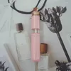 Speicherflaschen leer Lipglossrohr 5ml rosa Lipglasur Kosmetischer Behälter Kunststoff Gloss Verpackung 50pcs