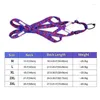 Dog Collars Sled Harness Reflective Weight Pulling Harnesses Adjustable Pet Training Sleding For Medium Large Dogs Skijoring