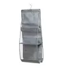 Sacos de armazenamento Organizador suspenso de dupla face com 360 ° Rotatable Hook bolsa bolsa bolsa de bolsa de roupas domésticas Ferramentas