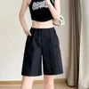 Women's Shorts MEXZT Y2K Cargo Shorts Women Strtwear Wide Leg Sweat Shorts High Waist Baggy Joggers Korean Loose Casual Sports Short Pants Y240420