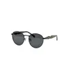 Runde Sonnenbrille Womans Brille Moderne europäische und amerikanische Stil schwarzer rund Qualität Sun UV400 Schutzschatten Brille Hxek