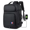 Torby szkolne Flaga Narodowa 40L Rozszerzalne plecaki USB Port ładujący 17 -calowy laptop Wodoodporny wielofunkcyjny torba na podróż biznesową