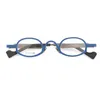 Güneş Gözlüğü Çerçeveleri Vintage Oval Kadınlar Saf Titanyum Gözlükler Erkek Optik Metal Gözlük reçetesi Yuvarlak Gözlük Mavi Gri Kırmızı