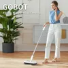 Gobot Electric Mop z zmotoryzowanym podwójnym wirującym mofeadami lekkimi ładownymi 4 podkładki do mikrofibry 2 płukanie podłogowe 240418