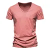 أزياء رجال T Shirt S5XL Coll Color Pure Cotton Shortsleeved Top 9 Colour
