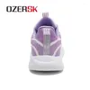 Casual Shoes Ozersk Spring Summer Autumn Women's Sneakers Soft Soled Light Weight Designer för kvinnor Fashion Csaual Woman