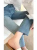 Women's Jeans Straight-leg 2024 Straight Leg Pants Cargo For Women Slouchy Boyfriend High Waisted Star Girl Y2k