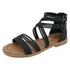 Sandalen damesschoenen te koop dames plus size open teen dikke zool zachte Romeinse vrouwen chic