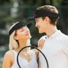 Beretti Tentacoli di polpi arricciano cappelli da sole traspirante per uomo da donna Visor protezione UV Top vuota Solido sport da tennis golf berretto solare