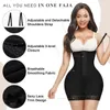 Fajas Colombianas BBL estágio 2 pós -cirurgia Zipper Shapewear Ci -Treiner Body Shaper Butt Lift Flat Belly Sheathers calcinha 240420