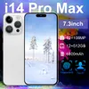 Mobile i14 pro max da 7,3 pollici inch incell grande schermata 2+16gb smartphone Android 8.1