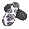 Slippers Winter Slipper Woman Man Fashion Fluffy Warm Sugar Skulls House Funny Shoes